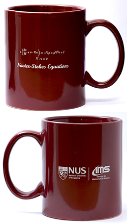 IMS Maroon Mug (Navier-Stokes Equations, 12oz)<br />
Price: $15