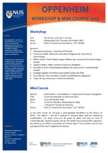 Oppenheim Workshop & Mini Course 2023